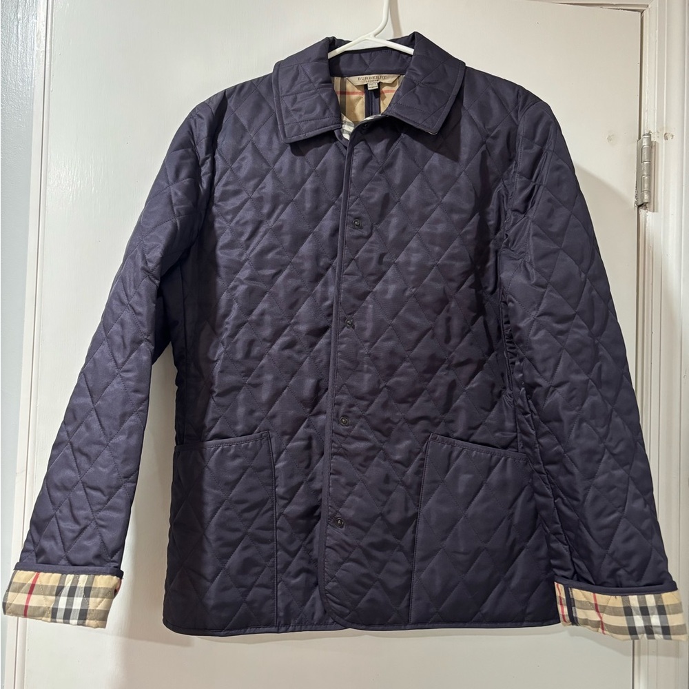 Burberry Dorset Quilted Jacket - Dark Plum